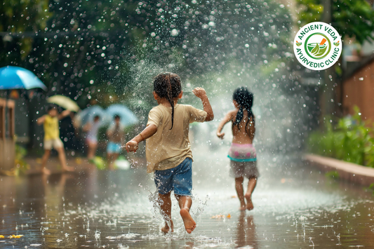 Caring for Kids During Monsoon: An Ayurvedic Guide