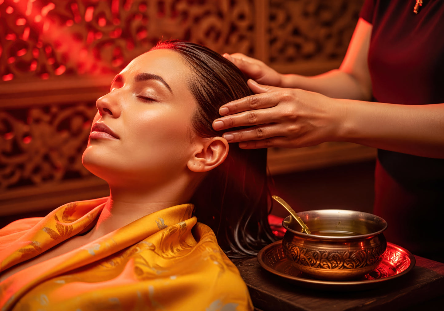 Ayurvedic Head Massage