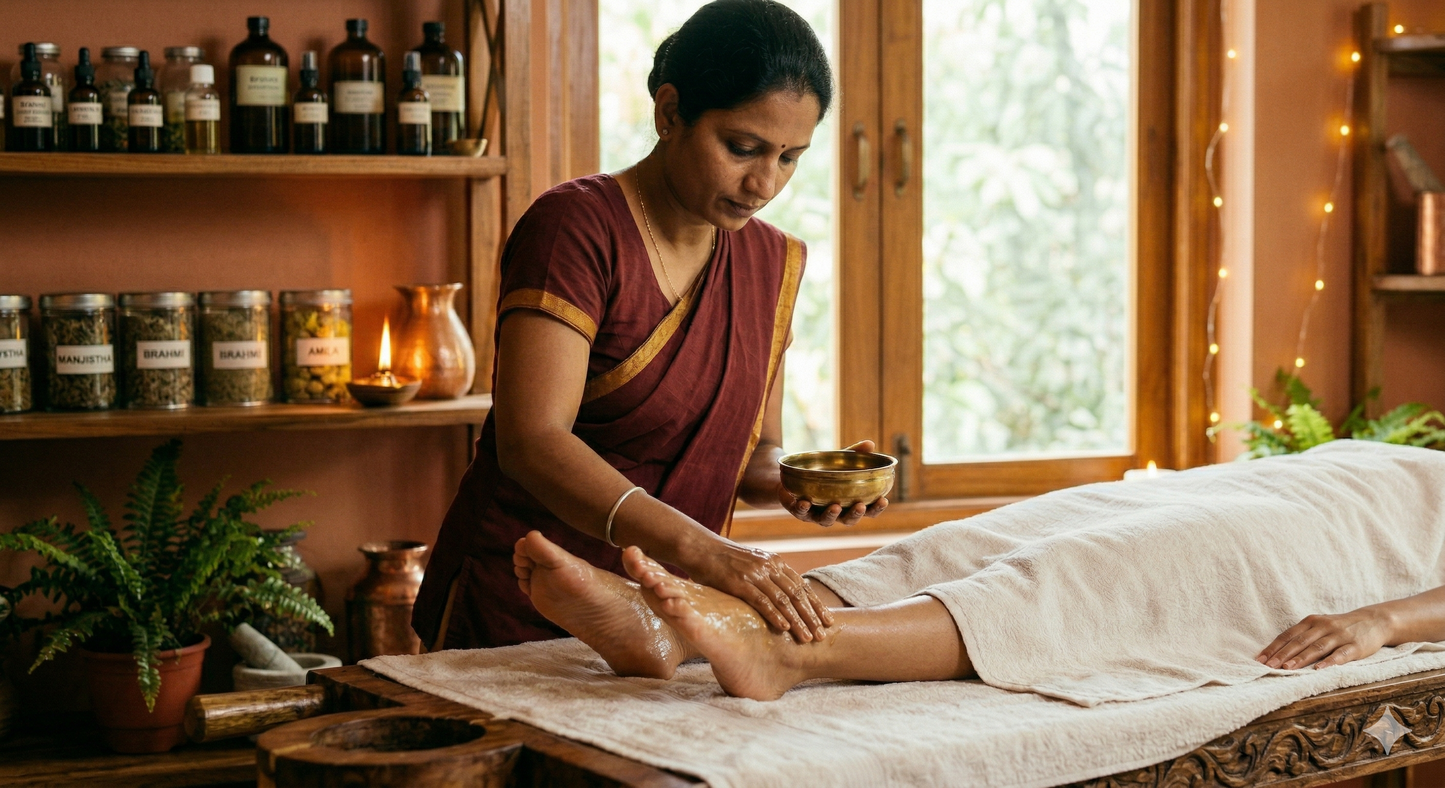 Ayurvedic Foot Massage