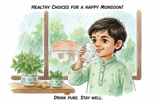 Waterborne Safeguards: Preventing Early Monsoon Tummy Bugs in Kids
