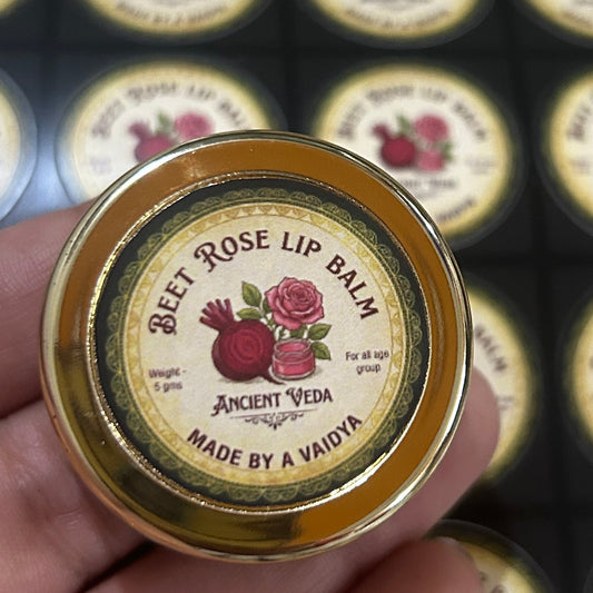 Beet Rose Lip Balm